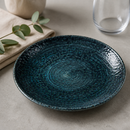 Commercial Coupe Plates 217mm Blue Super Vitrified Ceramic 12 Pack