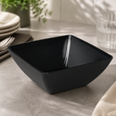 Commercial Black Melamine Bowl 11" Scratch Resistant Catering