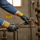 Premium Waterproof Gloves with Nitrile Coating, High Dexterity & Heat Resistance for Precision Work