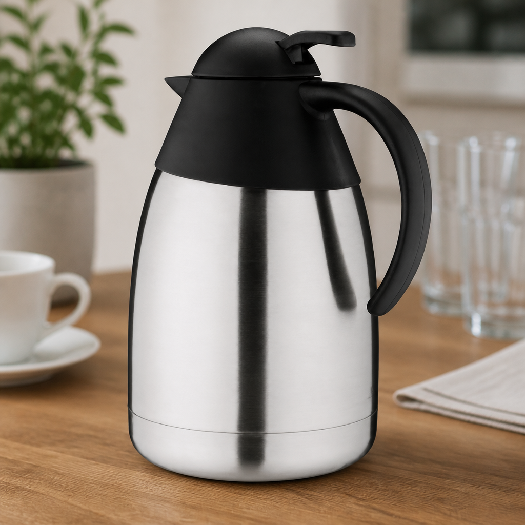 Commercial Insulated Tea Jug 1.5Ltr Vacuum Jug Stainless Steel
