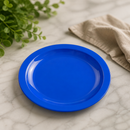 Commercial Polypropylene Plates 174mm Blue 12 Pack