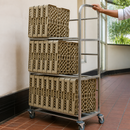 Commercial Stainless Steel Tray Trolley for 30 Trays