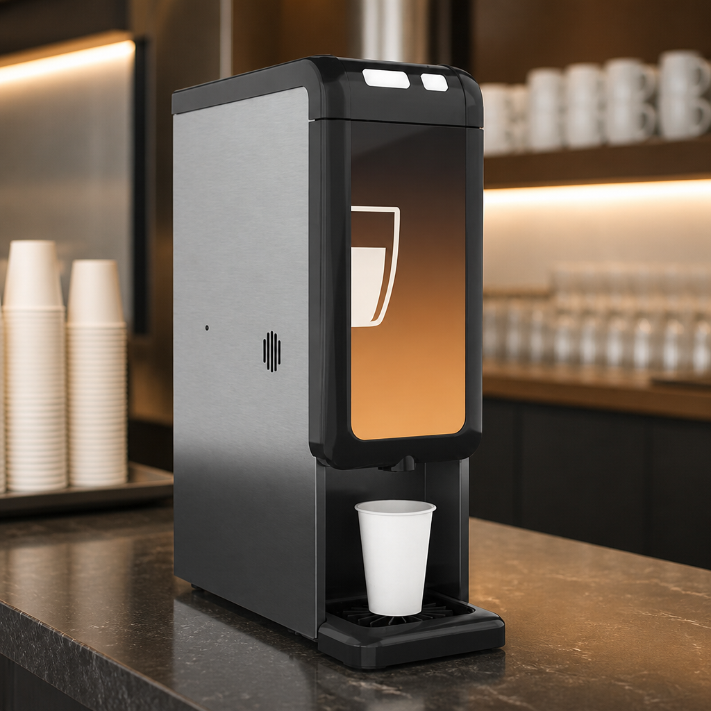 Commercial Hot Chocolate Machine 100 Cups Per Hour 2.1kW