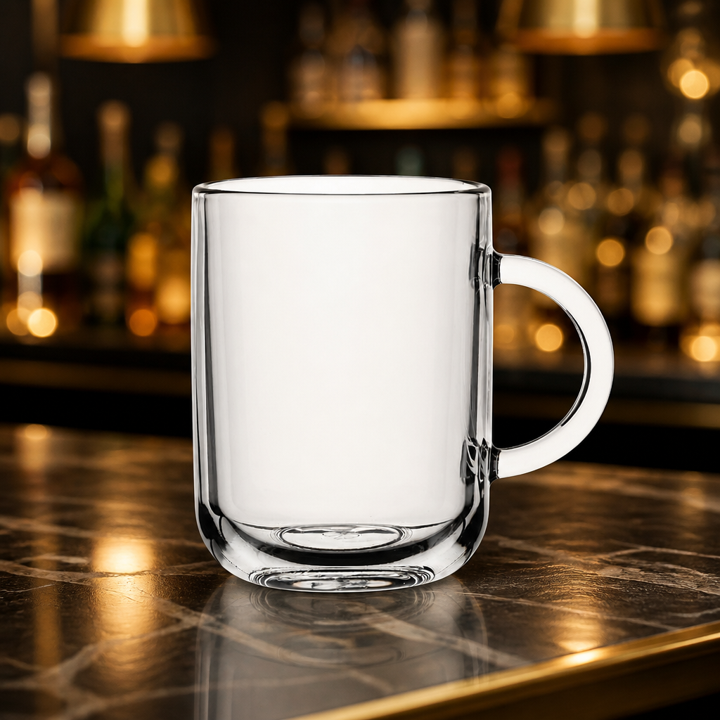 Commercial Toughened Coffee Glasses 330ml 24 Pack