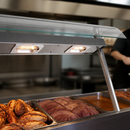 Commercial Heated Gantry 1450mm Stainless Steel Hot Cupboard