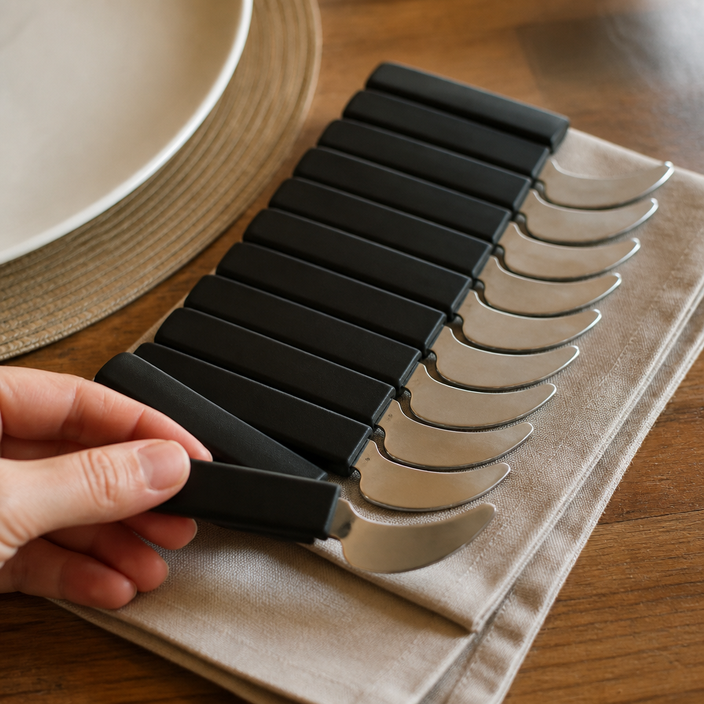 12 pack of adapted knives for limited mobility