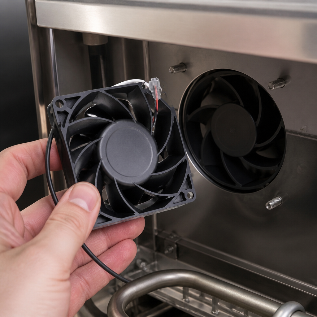Commercial Boiling Ring Inner Fan Replacement Part 30x70mm