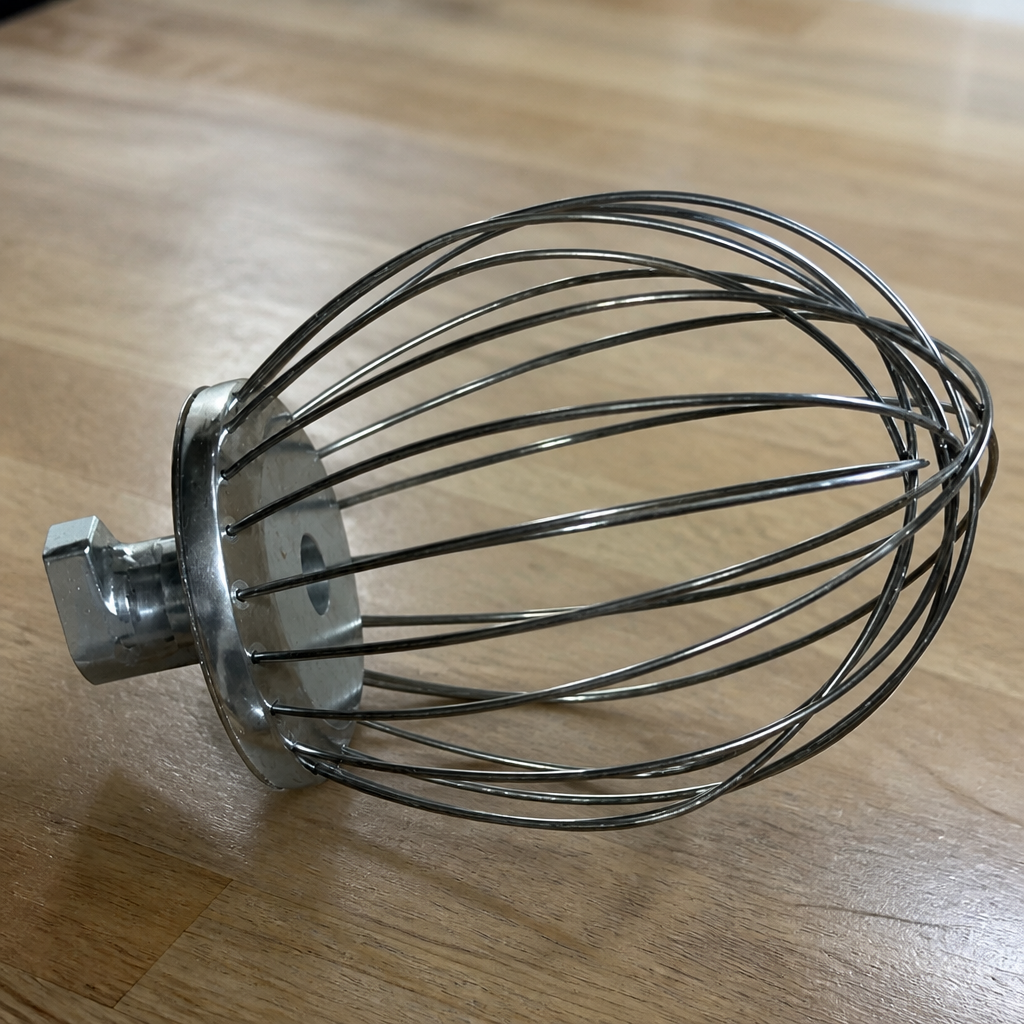 Commercial Mixer Wire Whip 230mm x 150mm Stainless Steel
