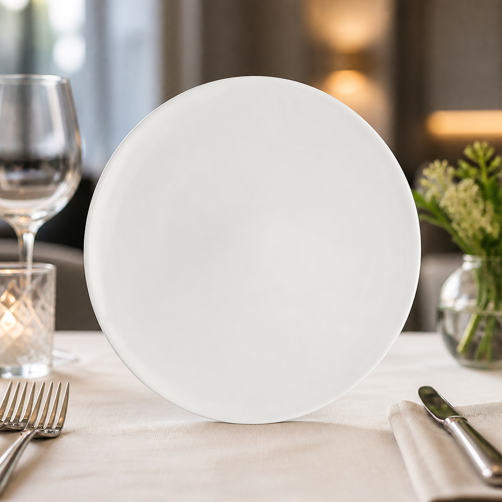 260mm Round Elevations Fine China - 12 Pack