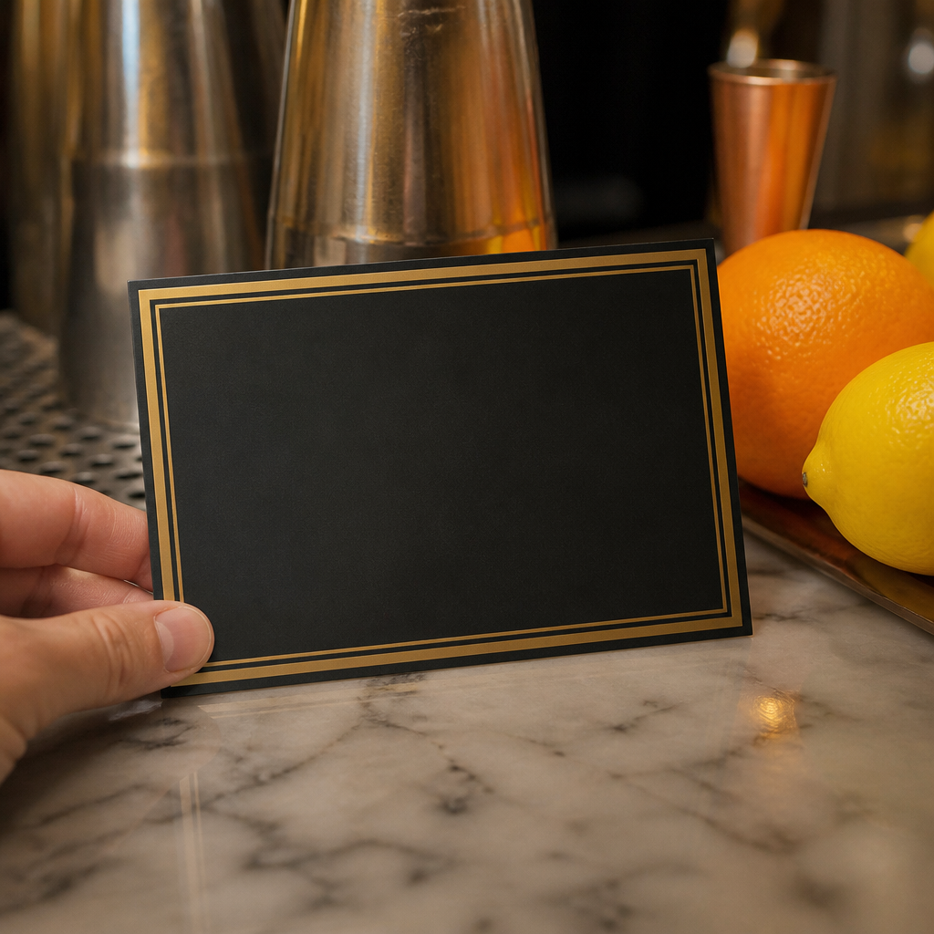Commercial Bar Signage for Wine Measures 125ml & 175ml