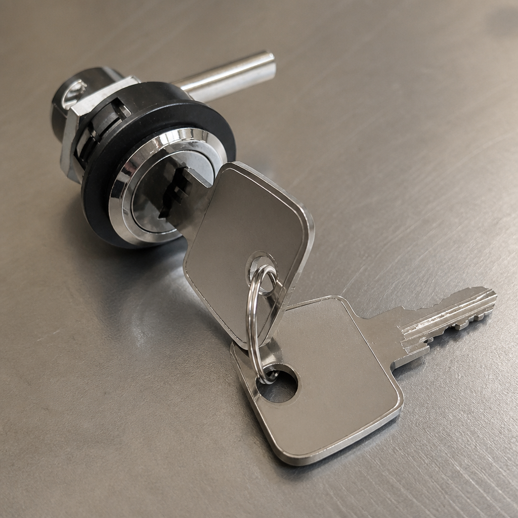 Banqueting Trolley Lock and Key Replacement Part