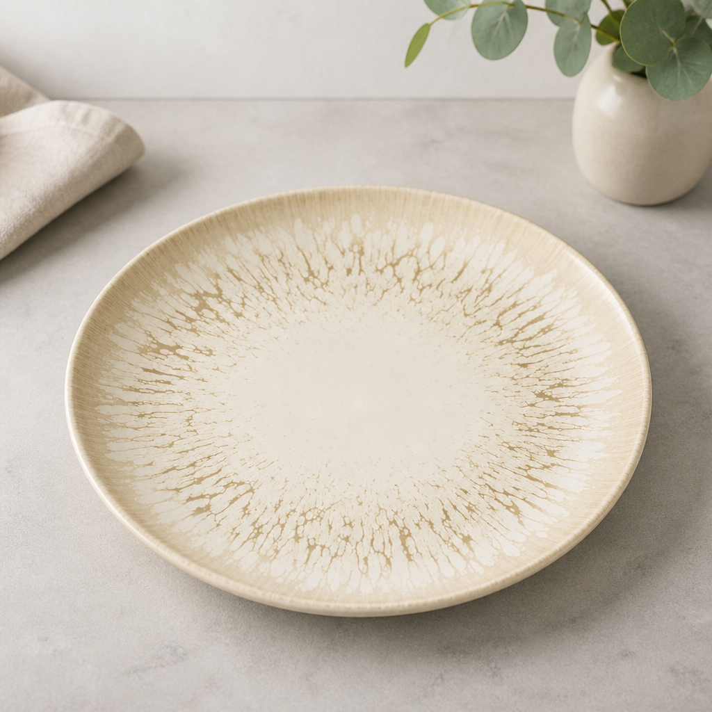 Commercial Coupe Plates 260mm Natural 12 Pack Super Vitrified