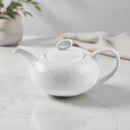 Commercial Teapot 425ml Abstract Design Fine China 6 Pack