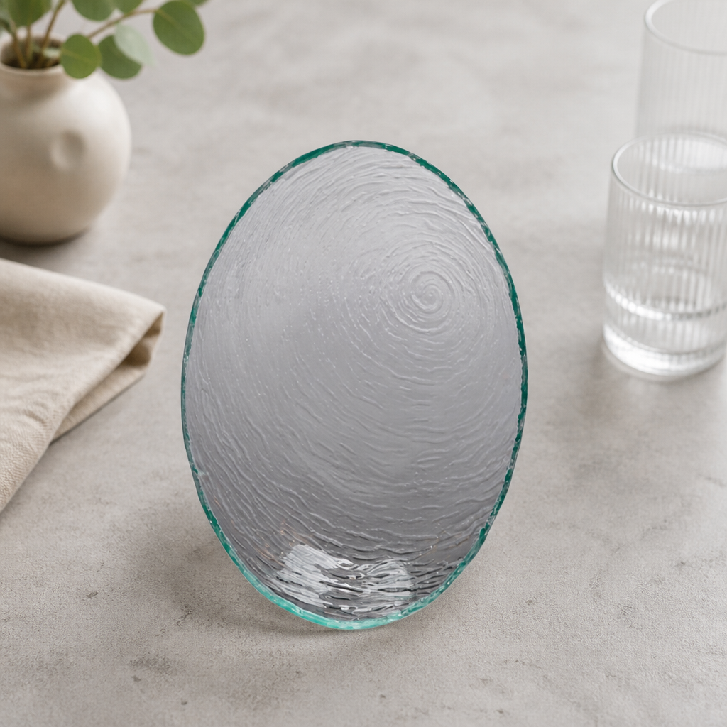 Commercial Glass Oval Bowls 300mm - 6 Pack
