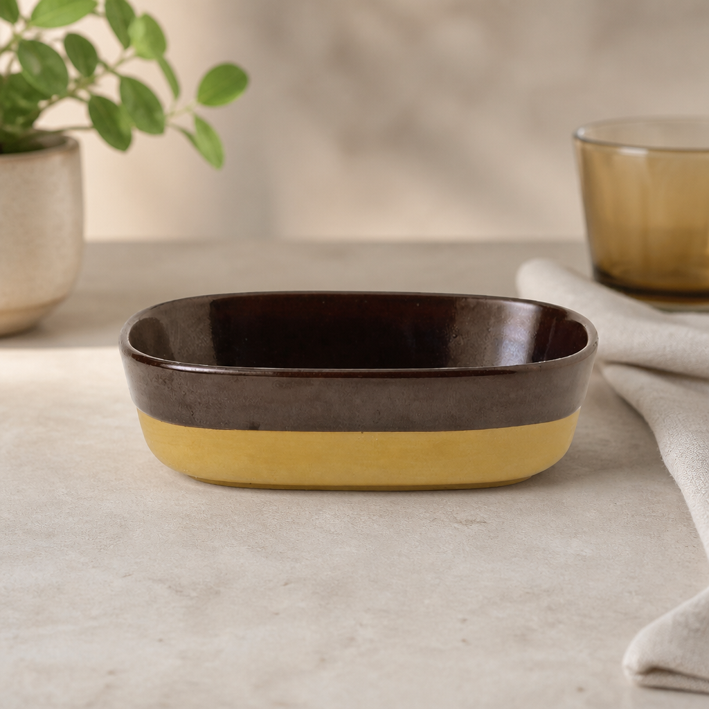 Commercial Emerge Cinnamon Brown Dishes 170x120mm 6 Pack