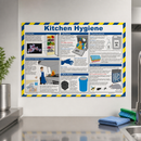 Kitchen Hygiene Poster 590x420mm for Commercial Kitchens