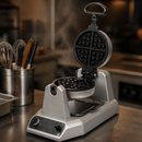 Commercial Single Belgian Waffle Maker 25 Waffles Per Hour