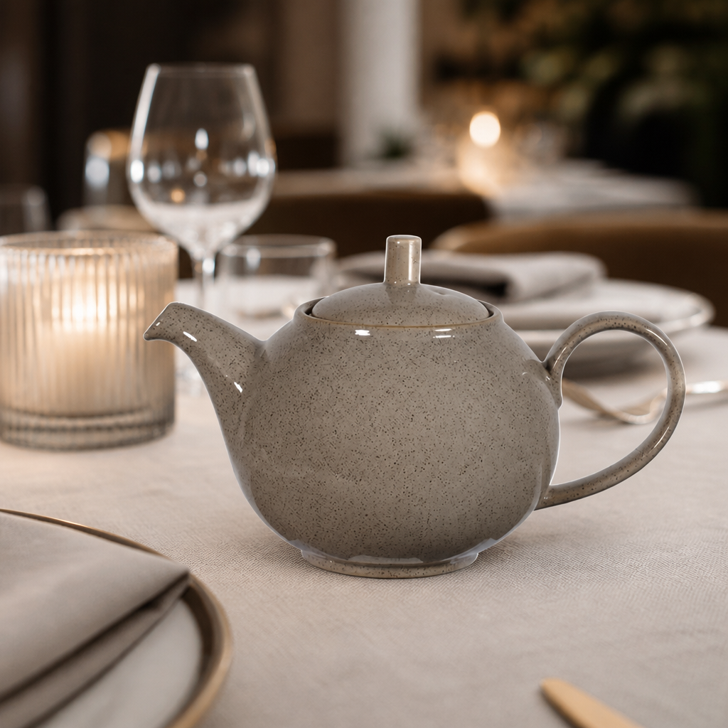 Commercial Beverage Pot 852ml Rustic Grey 4 Pack