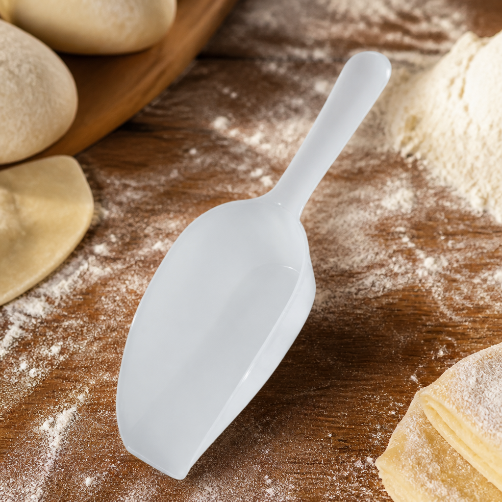 Commercial 1390ml Flour Scoop with Ergonomic Handle