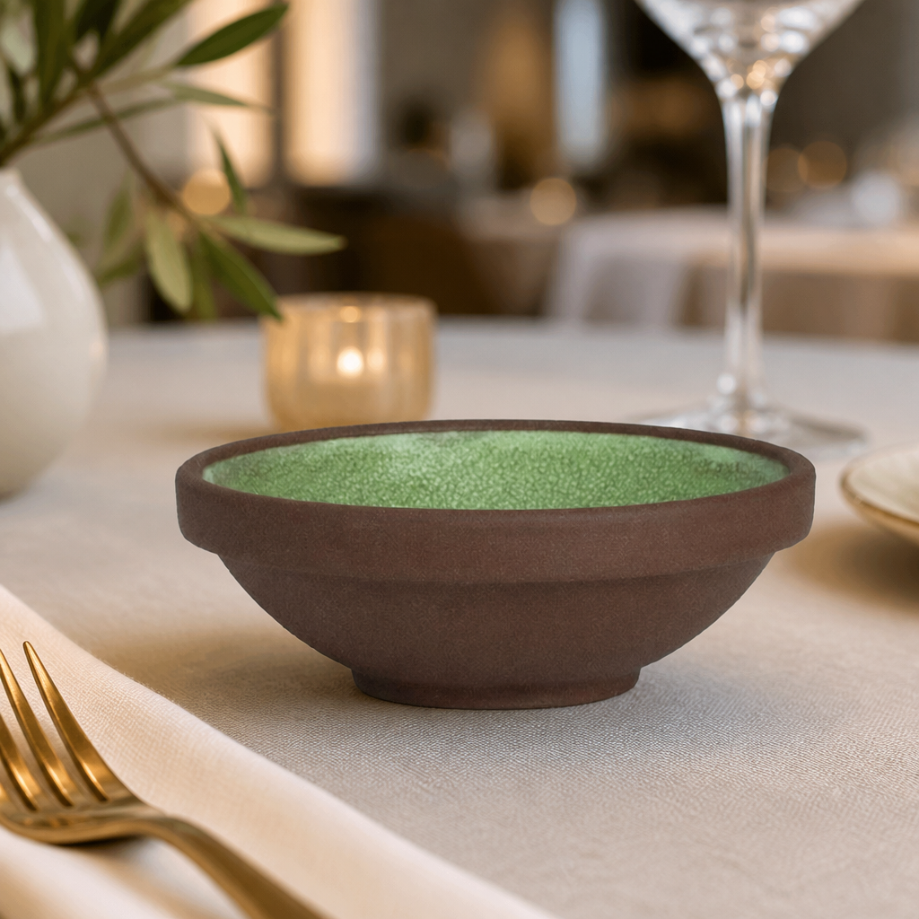 Commercial Spice Bowls 75x30mm Vitrified Stoneware 12 Pack