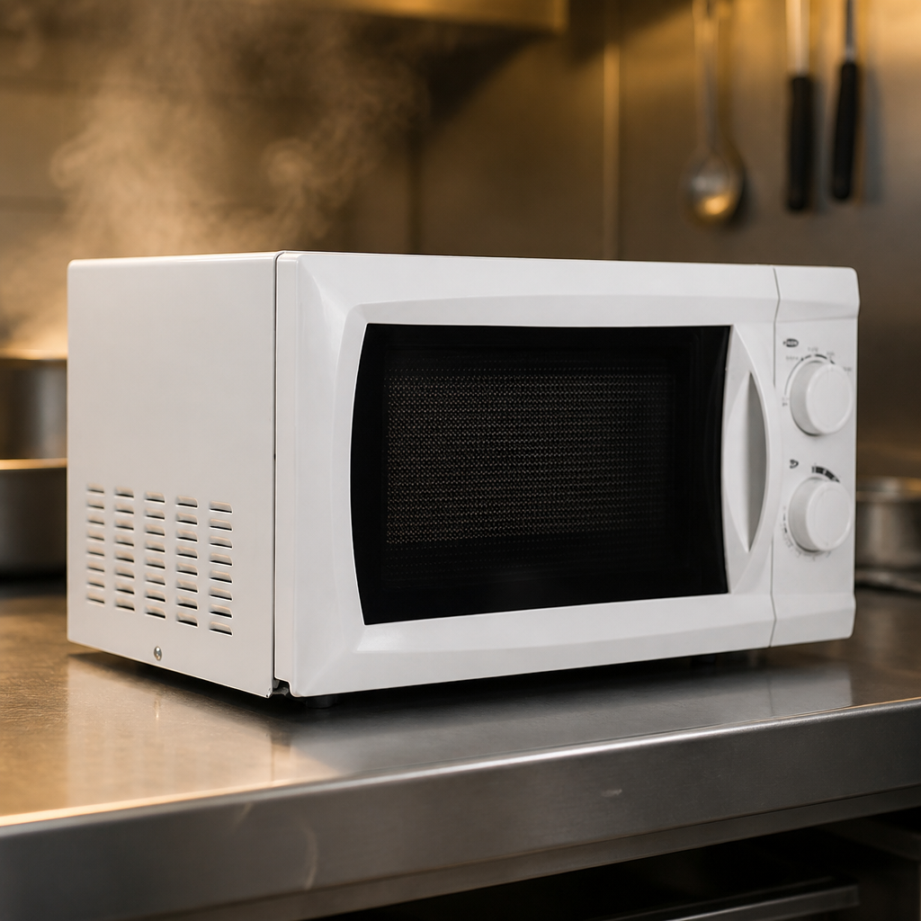 Commercial 17L Microwave Oven 700W Compact Cooking Solution