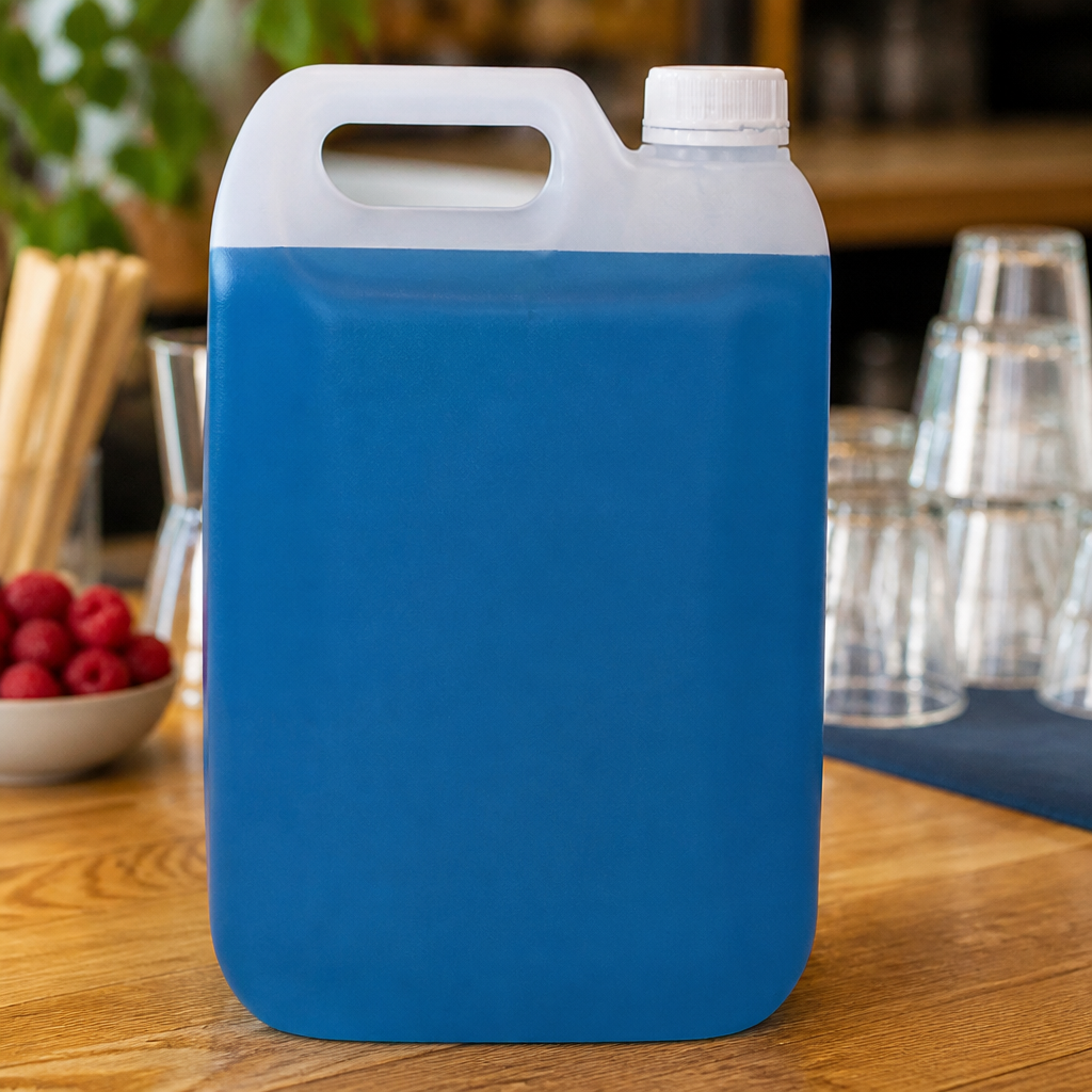 5L Commercial Blue Raspberry Slush Mix Smoothie Concentrate