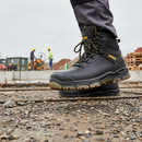Premium Waterproof Safety Boot with Steel Toe Cap and Antistatic Features - Sizes 6-12