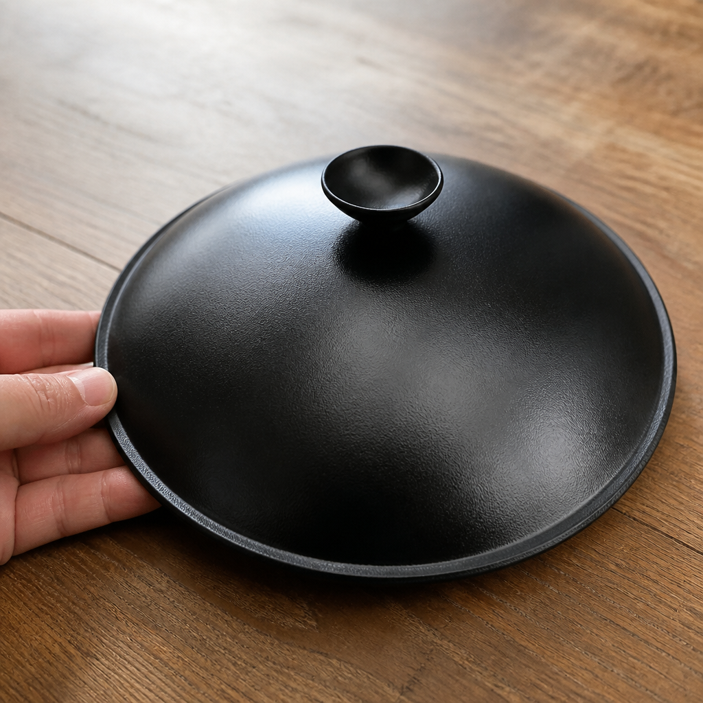 Commercial hot chocolate machine tank lid replacement part