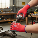 Premium High-Performance Latex Coated Nylon Liner Gloves with Breathable Design and Bacteria Resistance