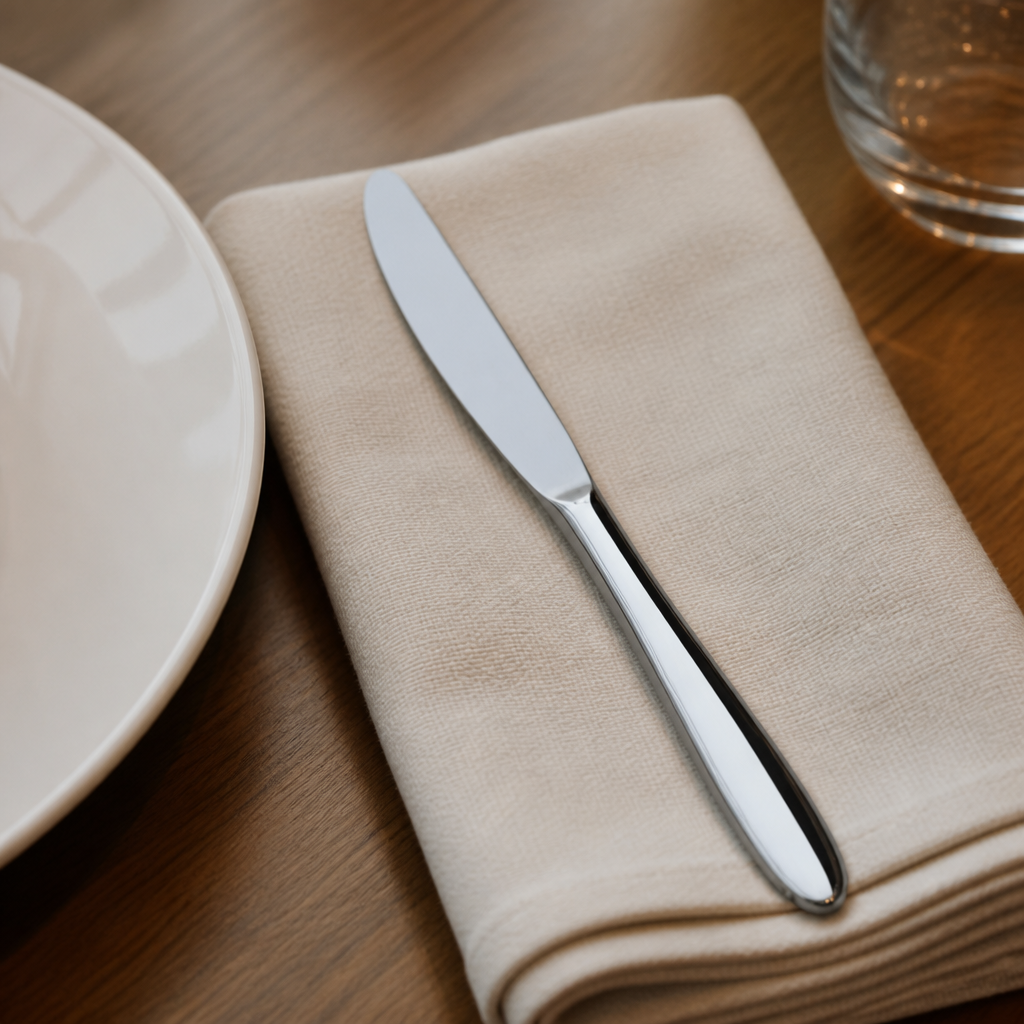 Set of 12 premium stainless steel dessert knives