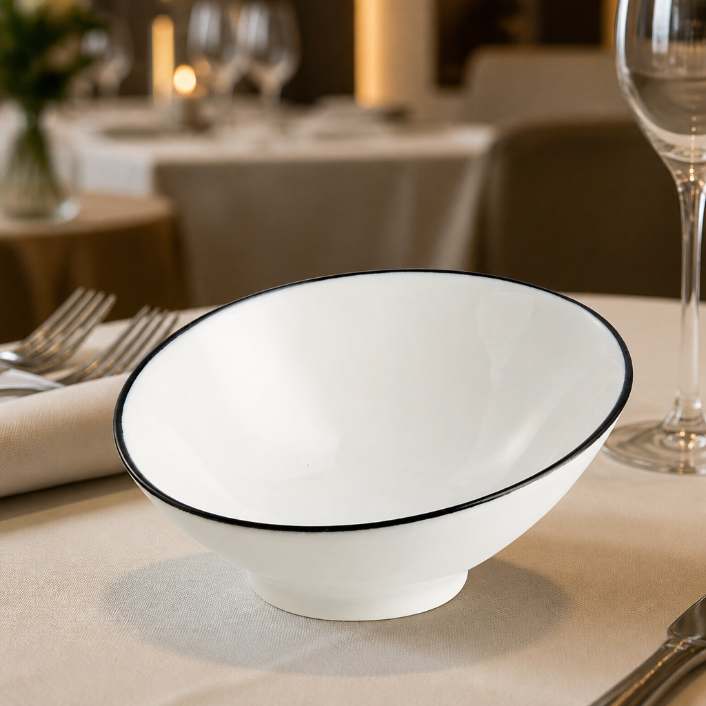 95mm porcelain commercial appetizer dishes, 24 pack