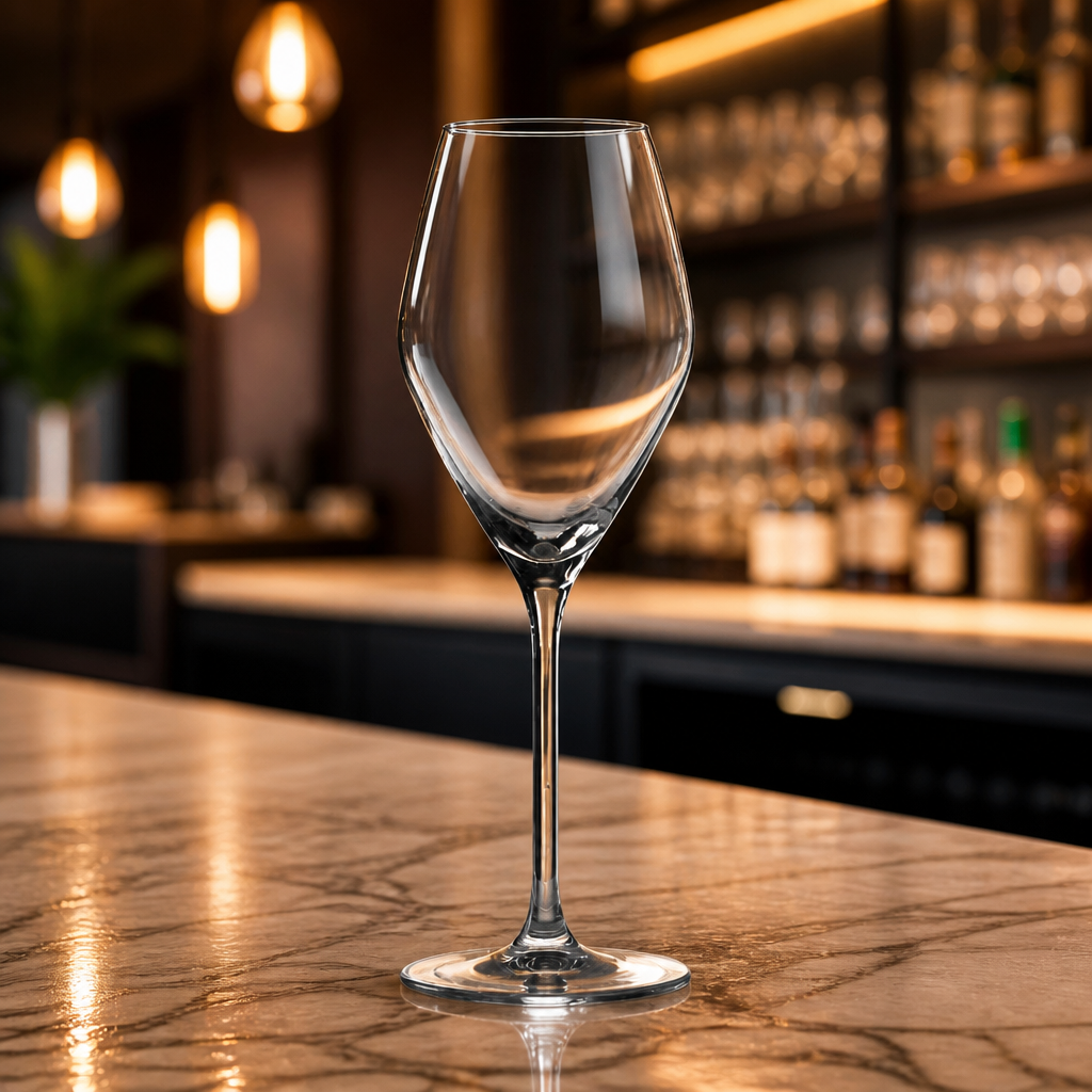 Commercial Sparkling Wine Glasses 340ml 6 Pack Elegant Design