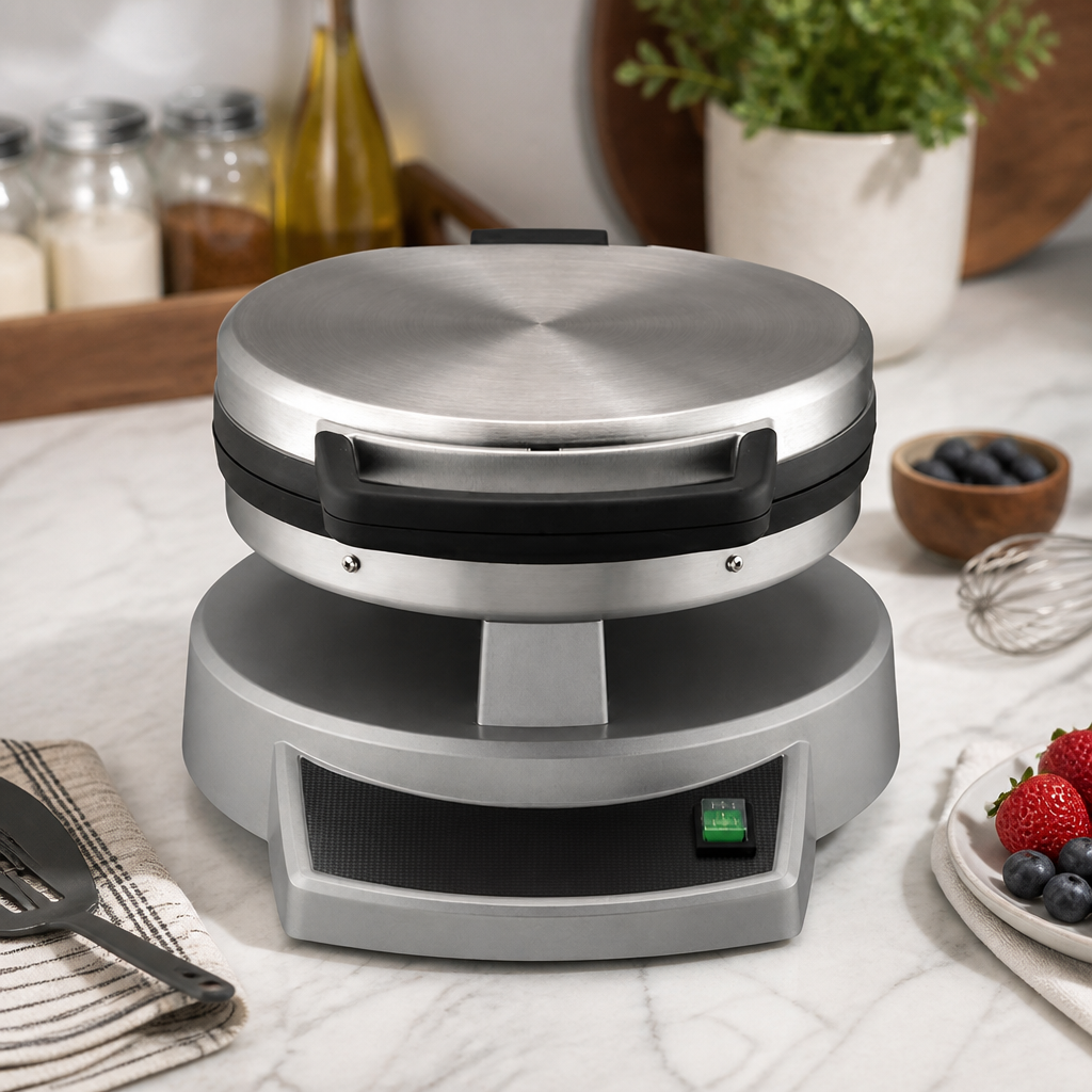 Commercial Crepe Maker 13.5 Inch Dual Surface Cooktop