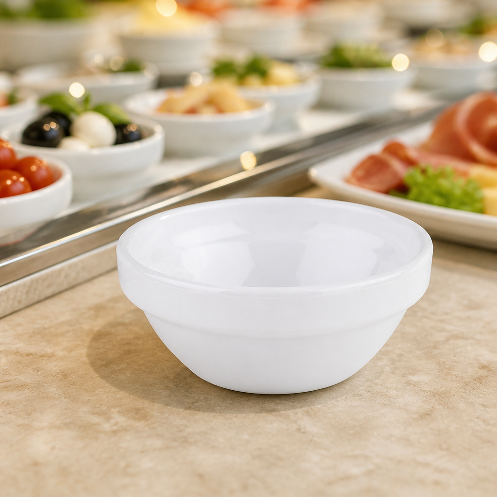 20ml Commercial Mini Dip Bowl made from recycled plastic