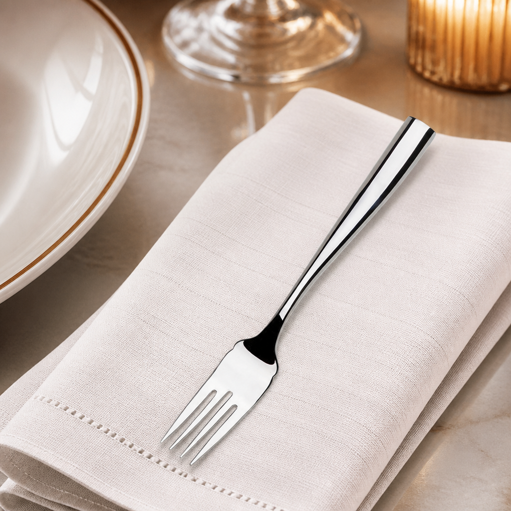 Commercial Stainless Steel Fish Fork 203mm 12 Pack