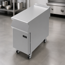 Commercial Stainless Steel Cabinet With Door on Castors 900mm