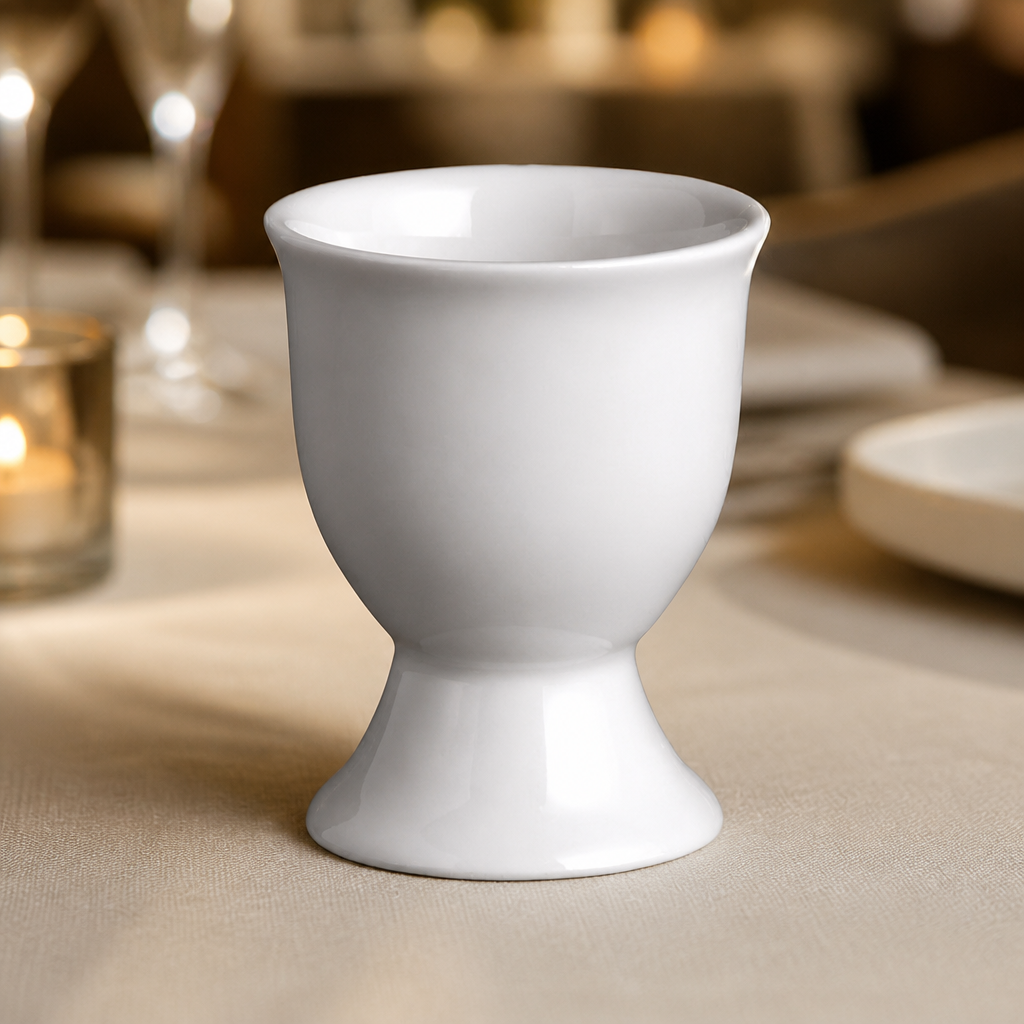 Commercial Porcelain Egg Cups 68mm - 12 Pack