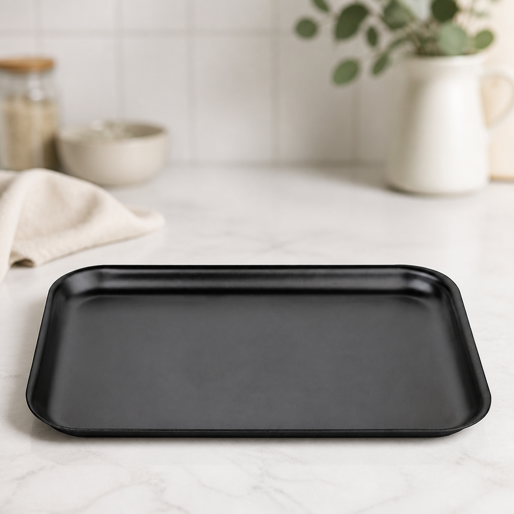 Commercial Anodised Aluminium Baking Tray 318x216mm