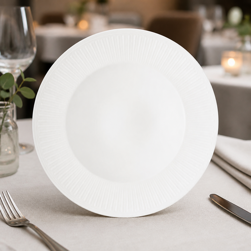 Commercial wide rim bowls 288mm pack of 12 dishwasher safe