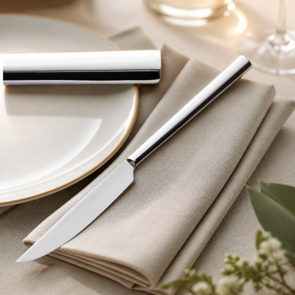 Set of 12 commercial stainless steel steak knives