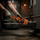 Professional 18-Inch Heavy Duty Pipe Wrench with Adjustable Jaw for Maximum Grip and Durability