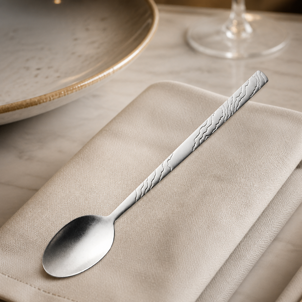 Commercial stainless steel latte spoons 12 pack