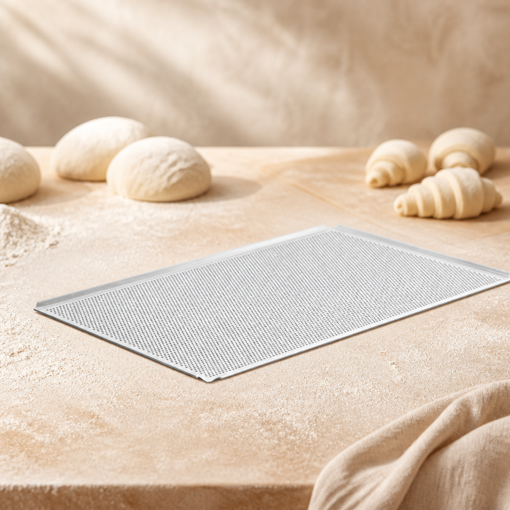 Commercial Perforated Aluminium Baking Tray 600x400mm