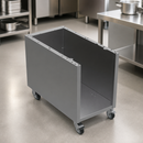 Commercial Stainless Steel Stand with Castors for 400mm Countertop