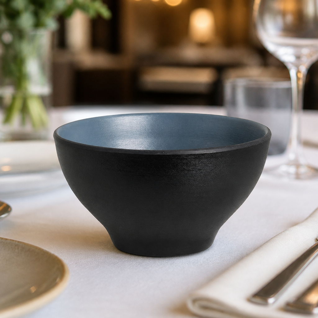 Commercial Melamine Round Bowls 108mm for hot and cold dishes