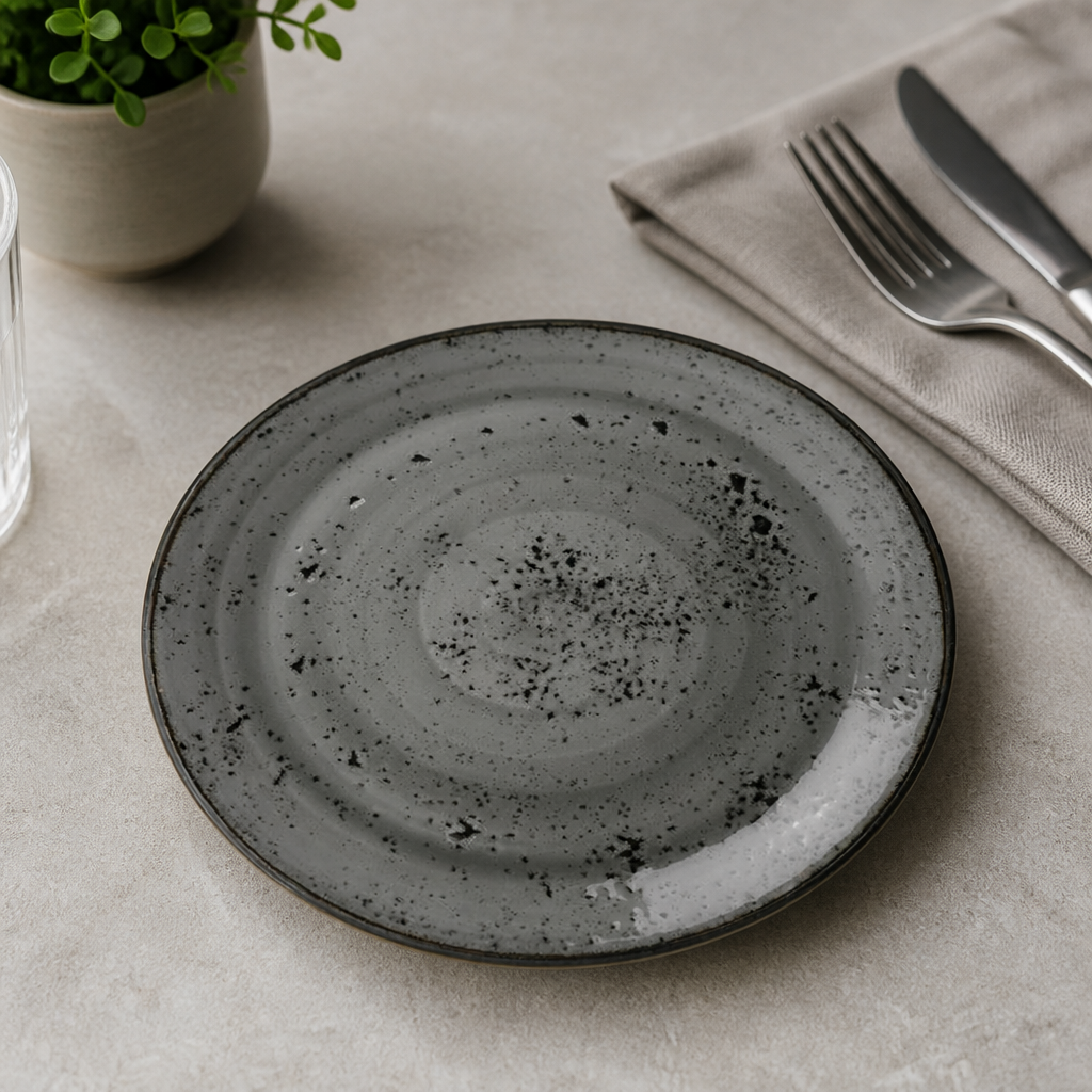 Commercial Smoke Coupe Plates 153mm - Set of 12