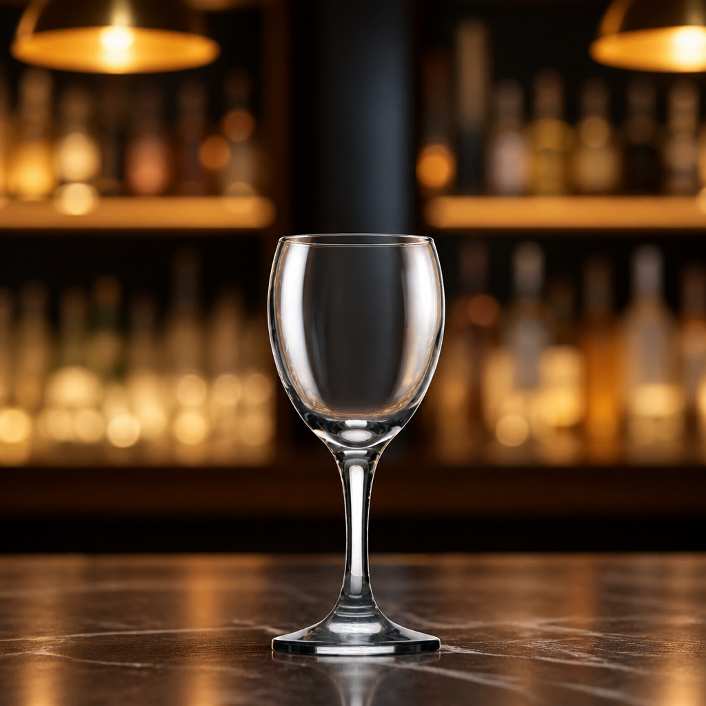 12 pack of 200ml CE marked commercial wine glasses