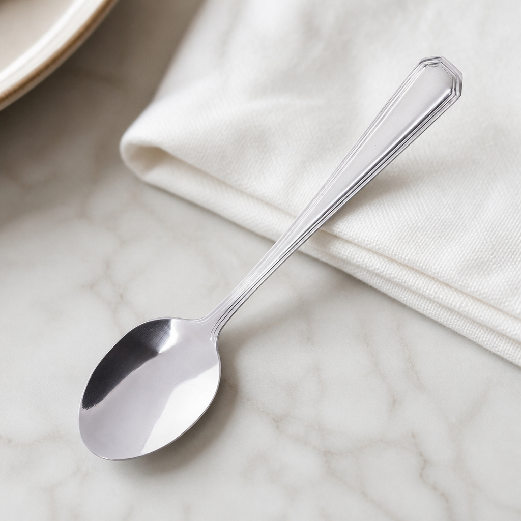 Commercial Dessert Spoon 190mm Stainless Steel 12 Pack