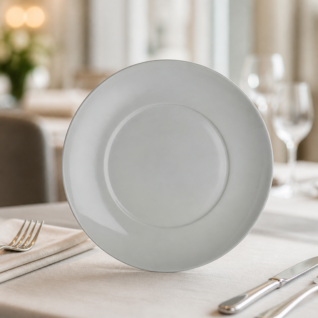 203mm Commercial Porcelain Plates - 36 Pack