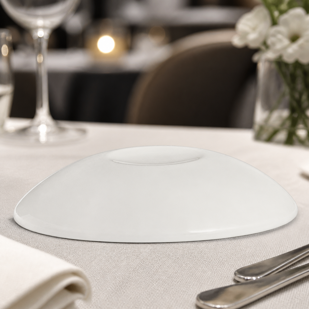 Commercial Bowl Lids 130mm Diameter for Food Presentation